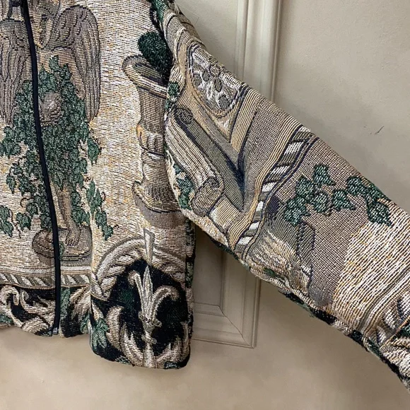 Vintage Maxson Tapestri Angel Jacket Rare - Picture 2 of 7